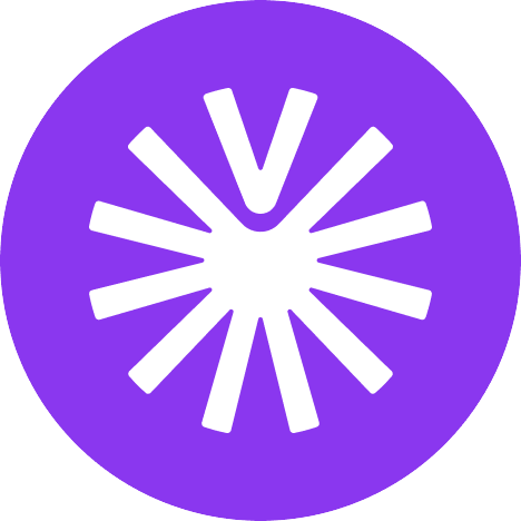 Victoria Foundation logo, v3, light on purple