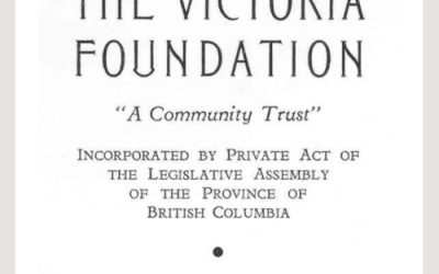 Victoria Foundation – 85 Years and Counting