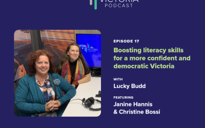 Boosting literacy skills for a more confident and democratic Victoria